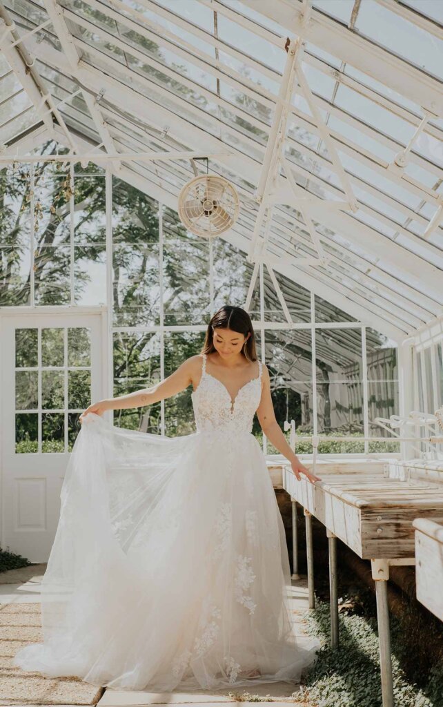 casual country wedding dress - 7492 by Stella York