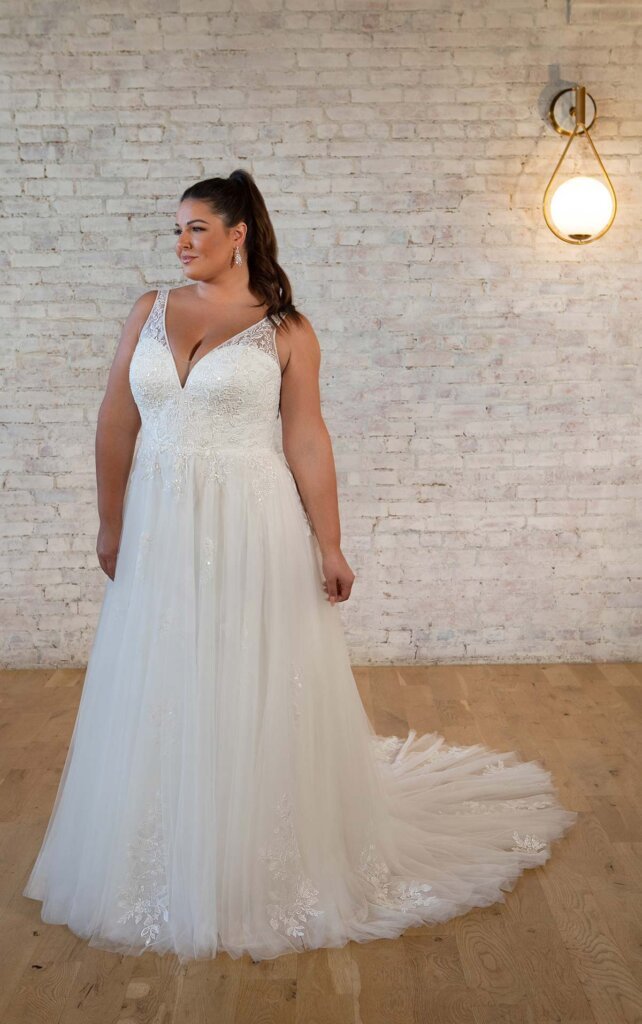 plus size country wedding dress - 7616+ by Stella York