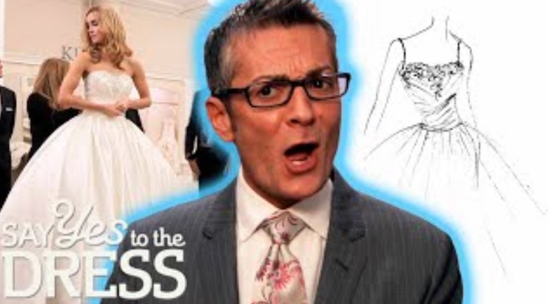 Randy & Pnina Design A Custom Wedding Dress For A Broadway Show! | Say ...