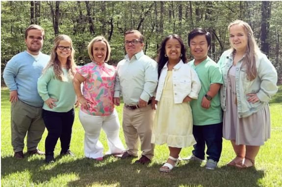 The 7 Little Johnstons family cast on TLC