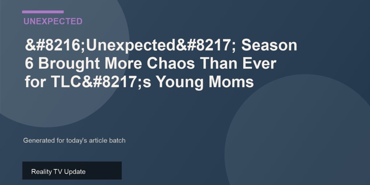 Unexpected featured image