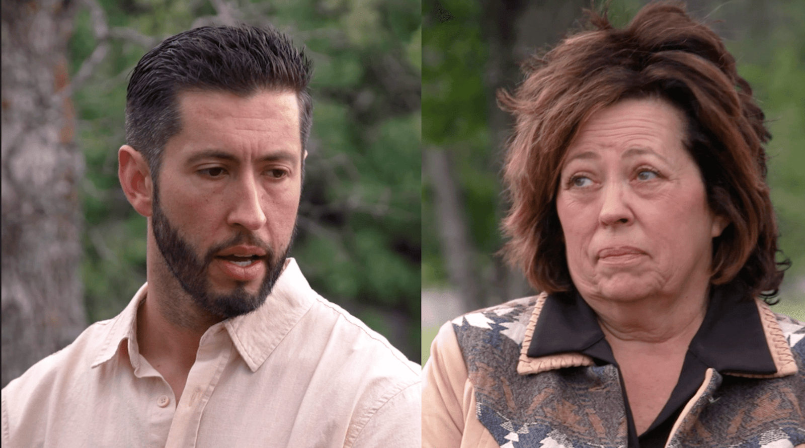 Kelly reacting to Matt's dating life