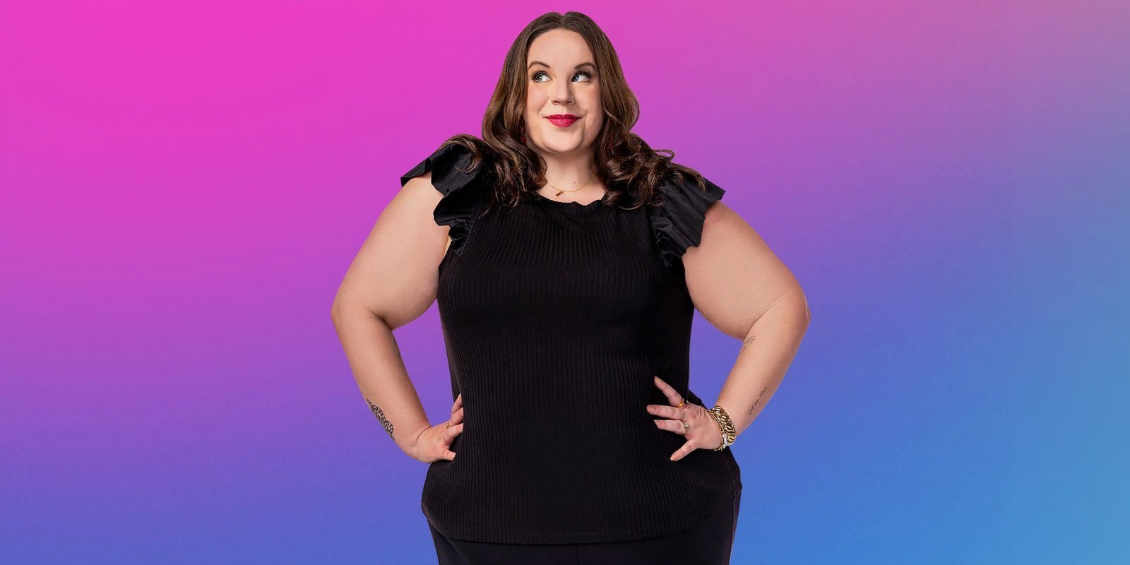 Whitney Way Thore in a confident pose