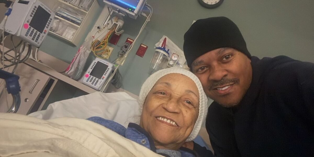 Deon Derrico with his mother GG Derrico