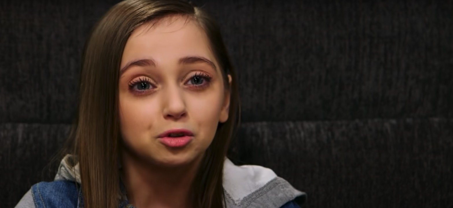 Shauna Rae in a confessional on I Am Shauna Rae