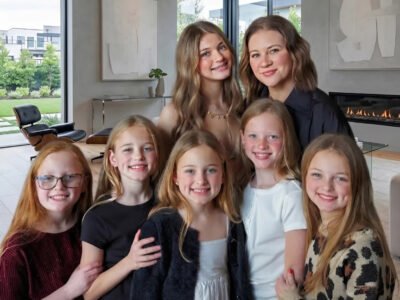 Danielle Busby OutDaughtered six daughters dressed up
