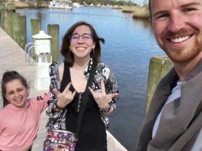 Shauna Rae and Dan on a dock date during I Am Shauna Rae Season 2