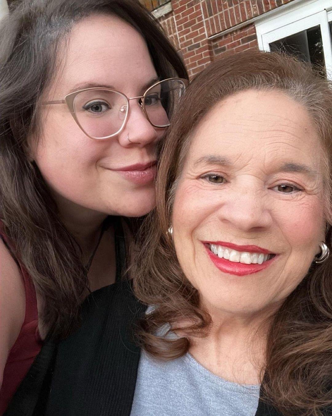Whitney Way Thore taking a selfie with her mother Babs