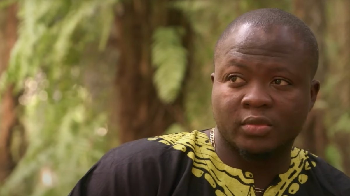 Michael Ilesanmi during his 90 Day Fiancé days
