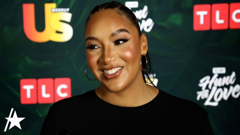 Chantel Everett at a Hunt for Love press event