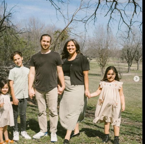 Danny and Amy Frishmuth with their children