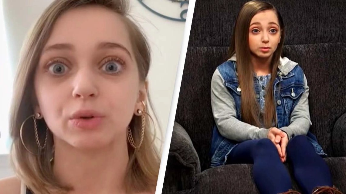 Shauna Rae in a TikTok video correcting how her body is described