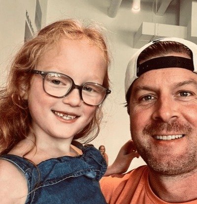 Uncle Dale and Hazel Busby Dazel selfie