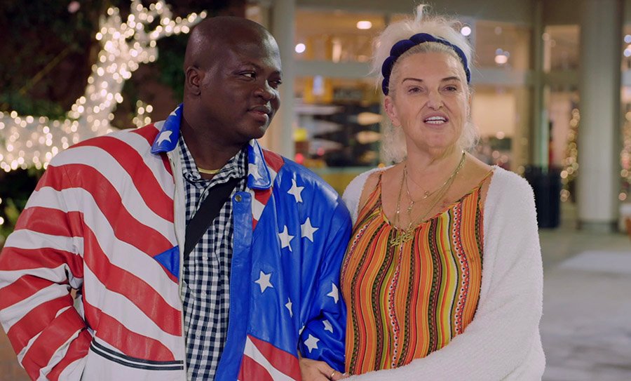 Angela Deem and Michael Ilesanmi together in America