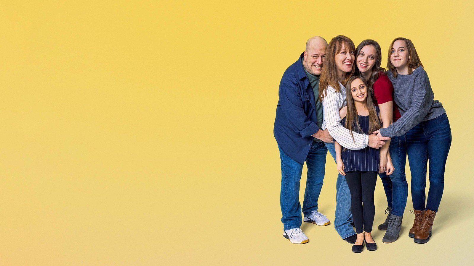 Shauna Rae with her family in the official I Am Shauna Rae Season 2 portrait