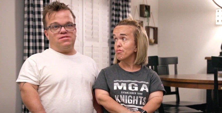 Amber and Trent Johnston in a confessional