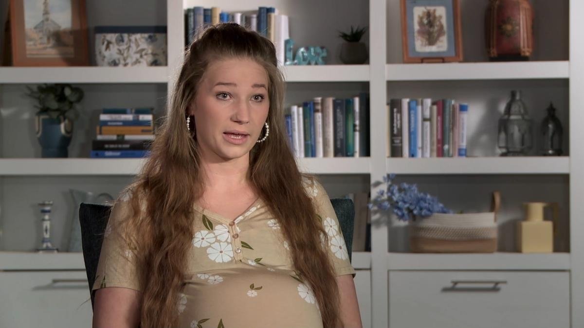 Mykelti Brown Padron speaking in a Sister Wives confessional