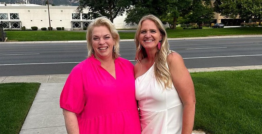 Christine Brown and Janelle Brown together