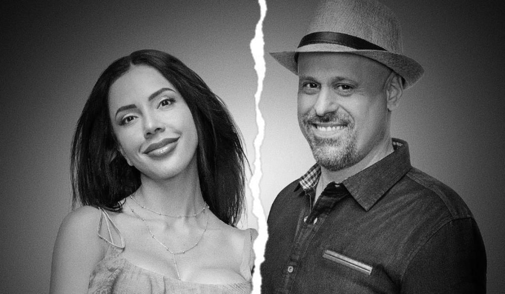 Jasmine Pineda and Gino Palazzolo split image