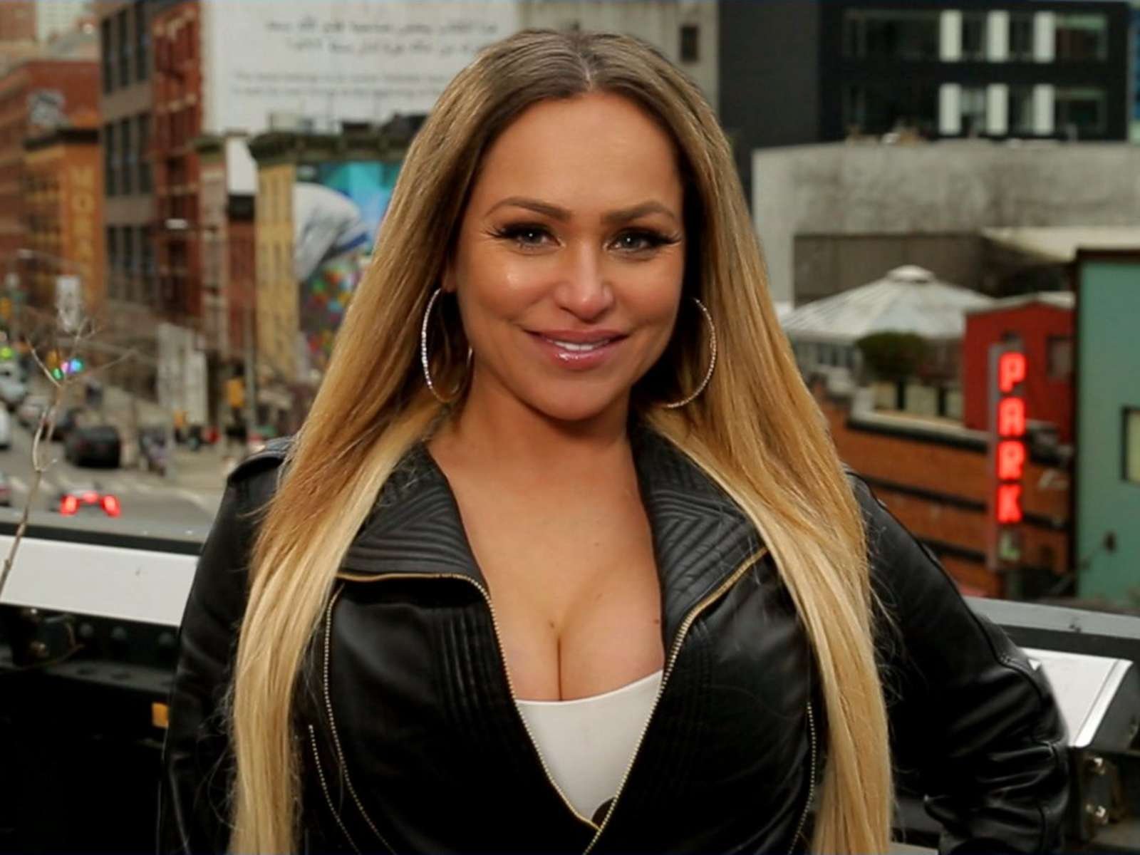 Darcey Silva smiling during a night out