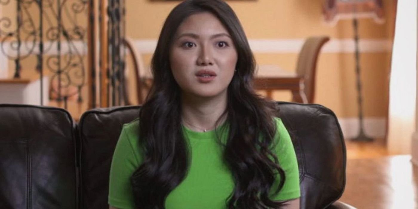 Emily Chu from I Love a Mama's Boy in a confessional interview