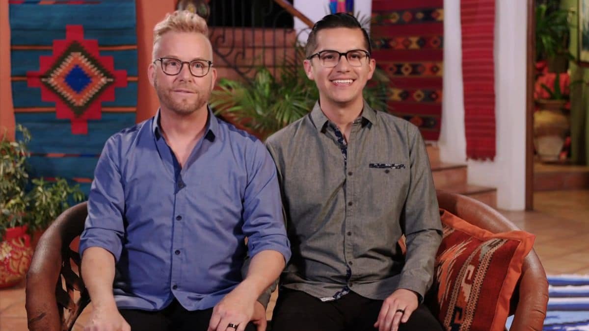 Kenny Niedermeier and Armando Rubio at home together in Mexico