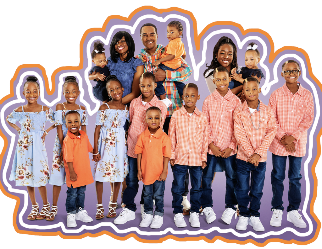 The Derrico family in a throwback photo from 2021