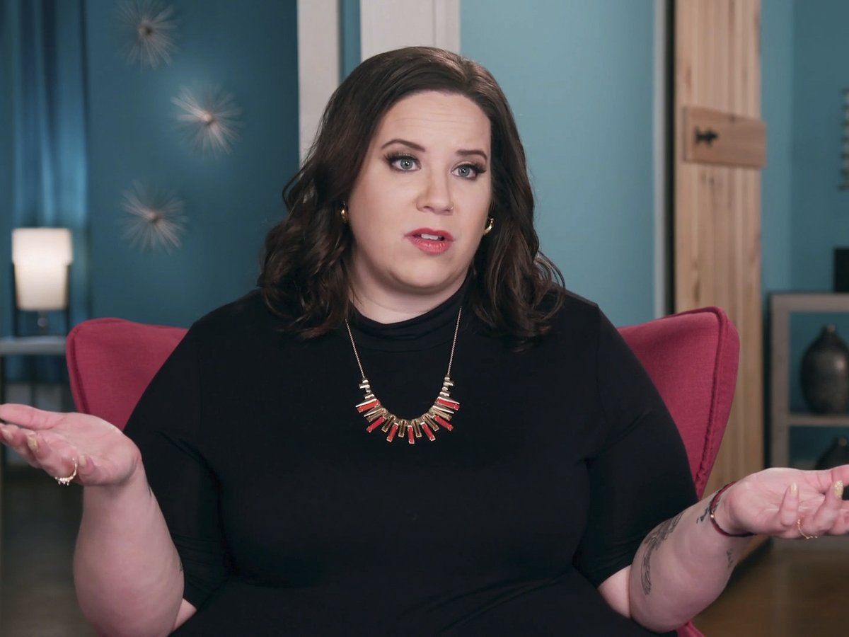 Whitney Thore speaks in a confessional about the biggest decisions of her life