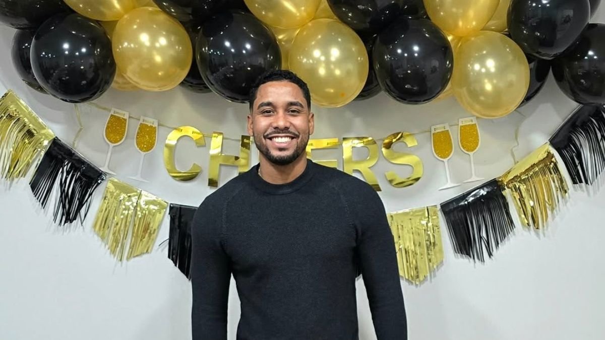 Pedro Jimeno smiling at a celebration