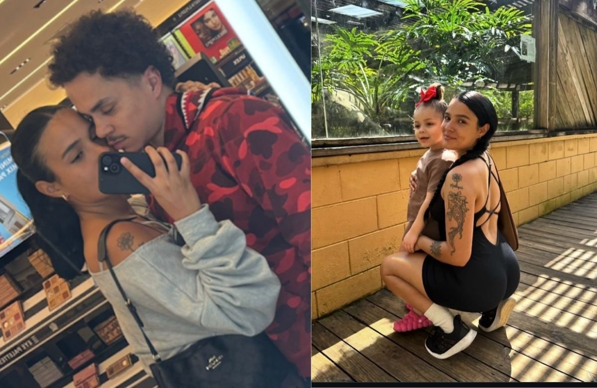 Rilah Ferrer with Eddie and daughter Malayah
