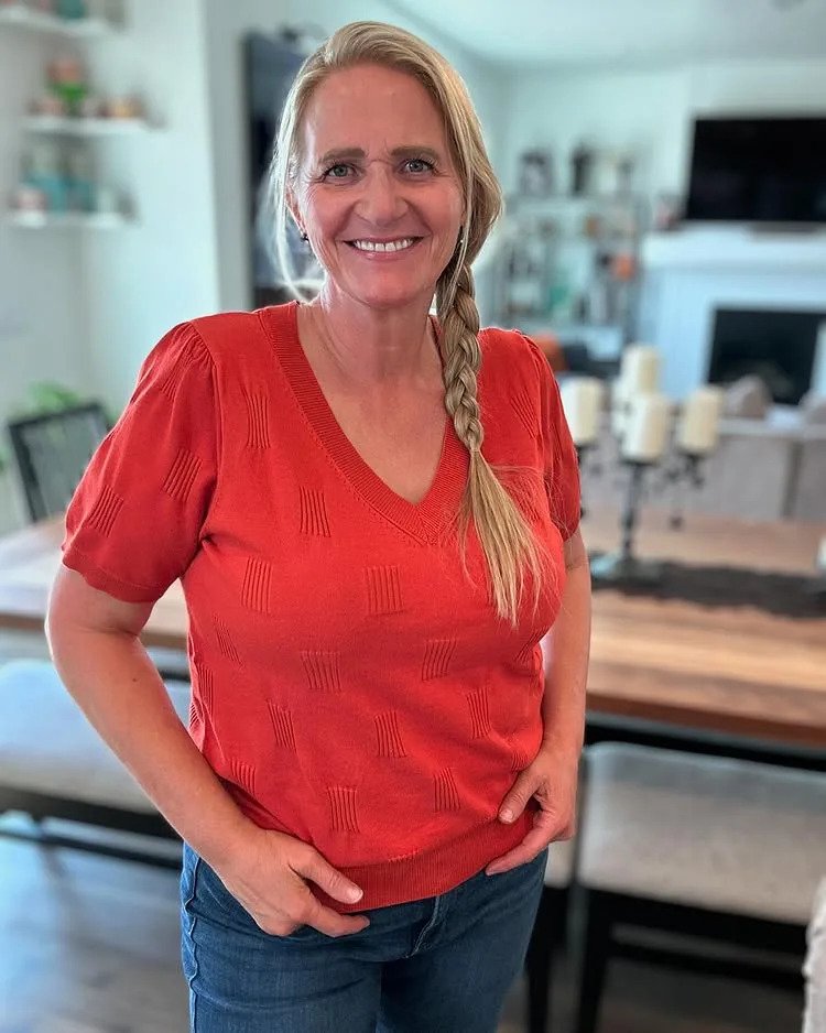 Meri Brown smiling at home