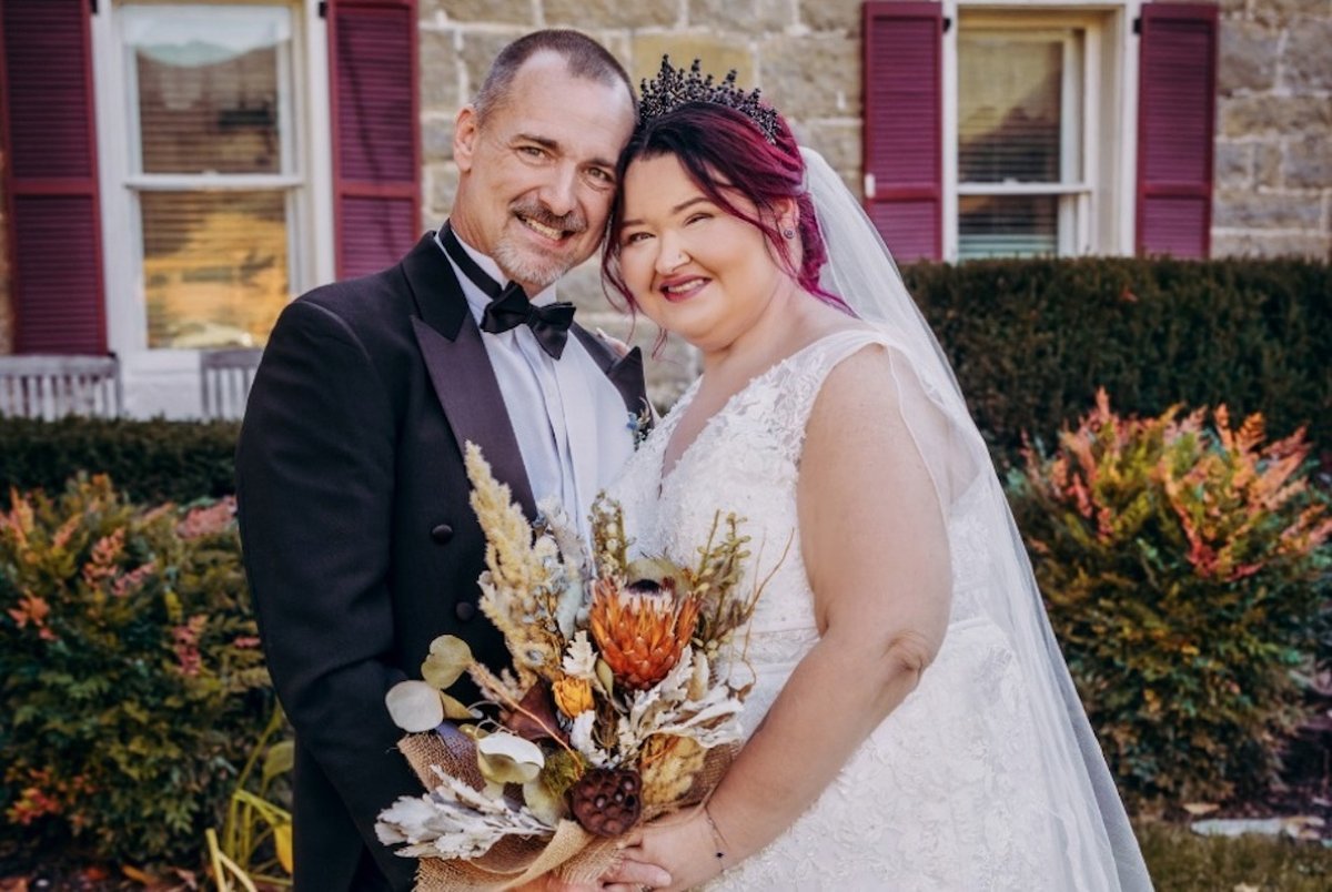 Amy Slaton and Brian Lovvorn wedding day