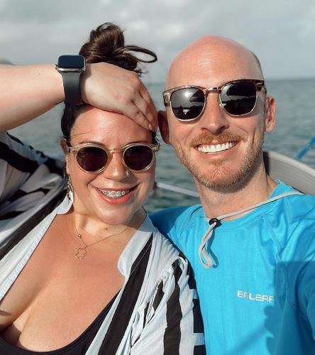 Tal Fish and Ashley Baynes