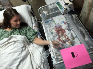 Busby quints NICU fundraiser artwork