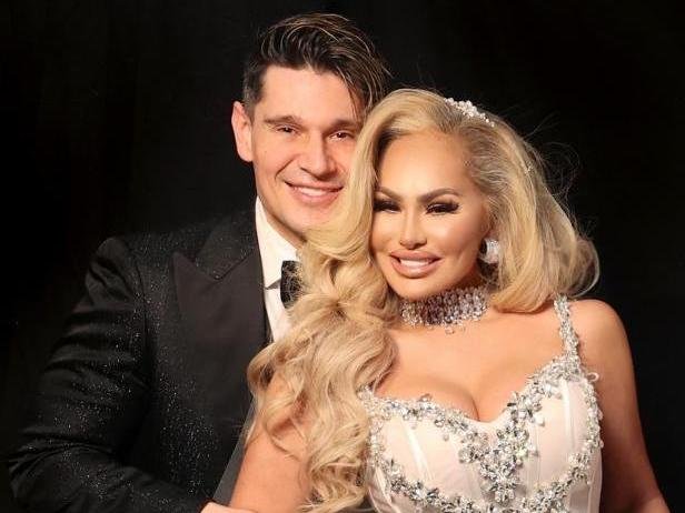 Darcey Silva and Georgi Rusev on their wedding day
