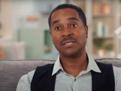 Deon Derrico speaking during a Doubling Down With the Derricos confessional