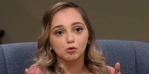 Shauna Rae speaking to camera in a confessional