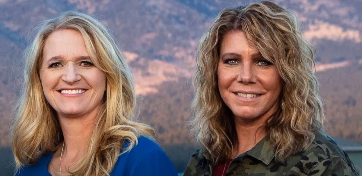 Christine Brown and Meri Brown side by side