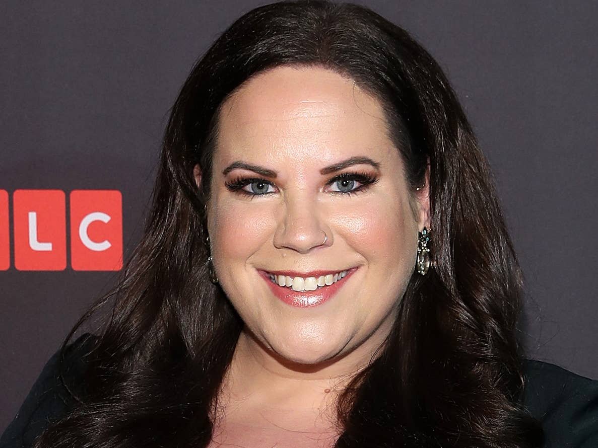 Whitney Way Thore smiling at a TLC event