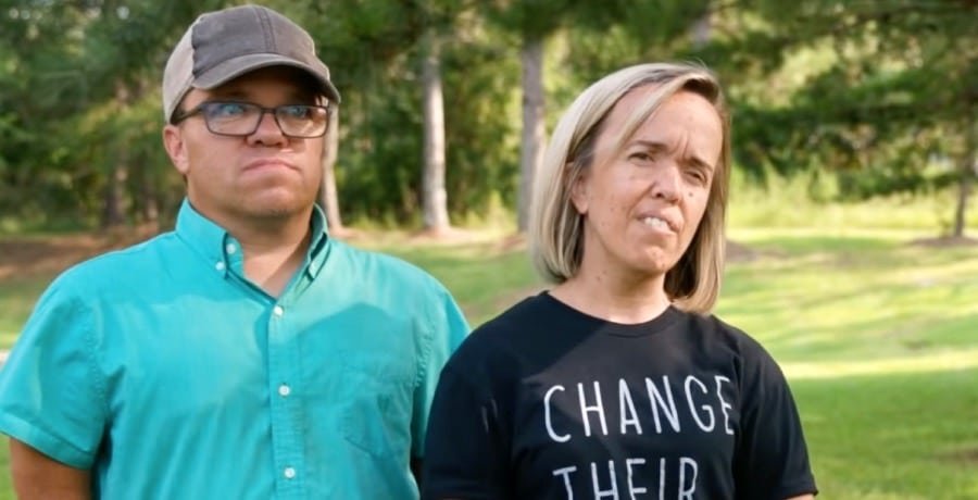 Trent and Amber Johnston standing outdoors