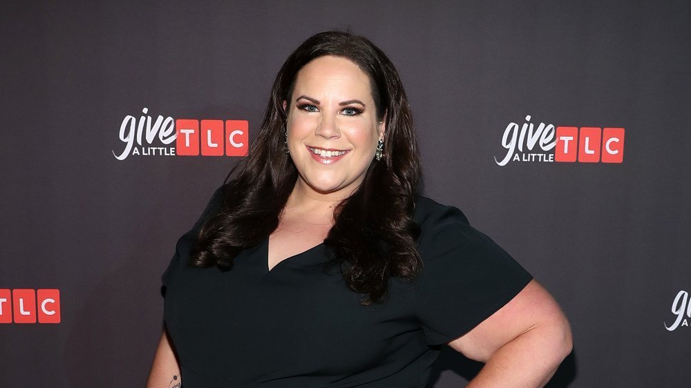 Whitney Way Thore smiling at a TLC event