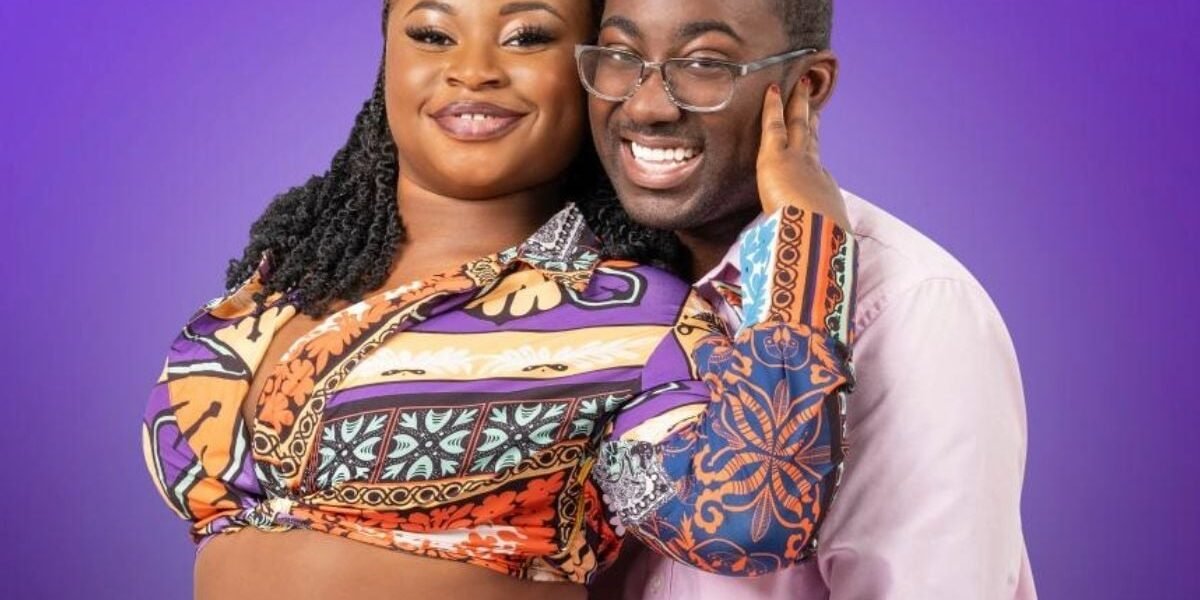 Niles Valentine and Matilda Nti smiling together