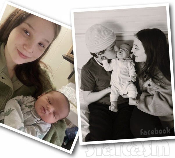 Emalee Lenhard, Nate Alden and baby Westley