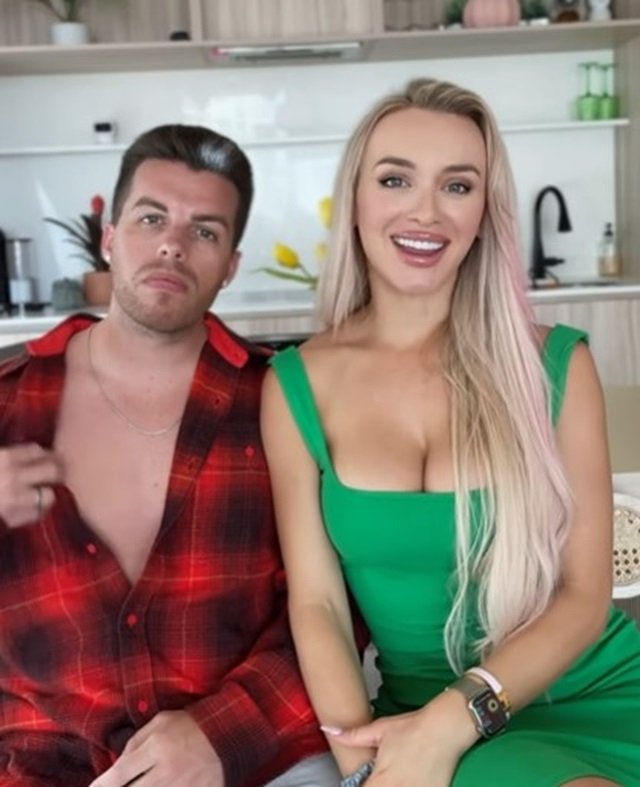 Jovi Dufren and Yara Zaya at home