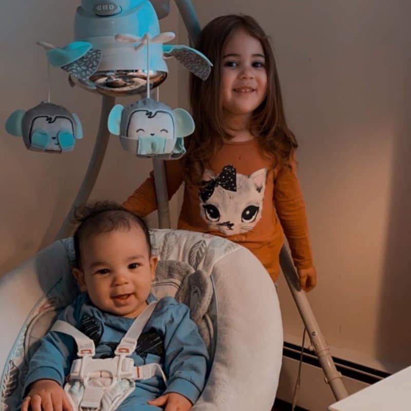 Aaliyah and baby LJ of Unexpected