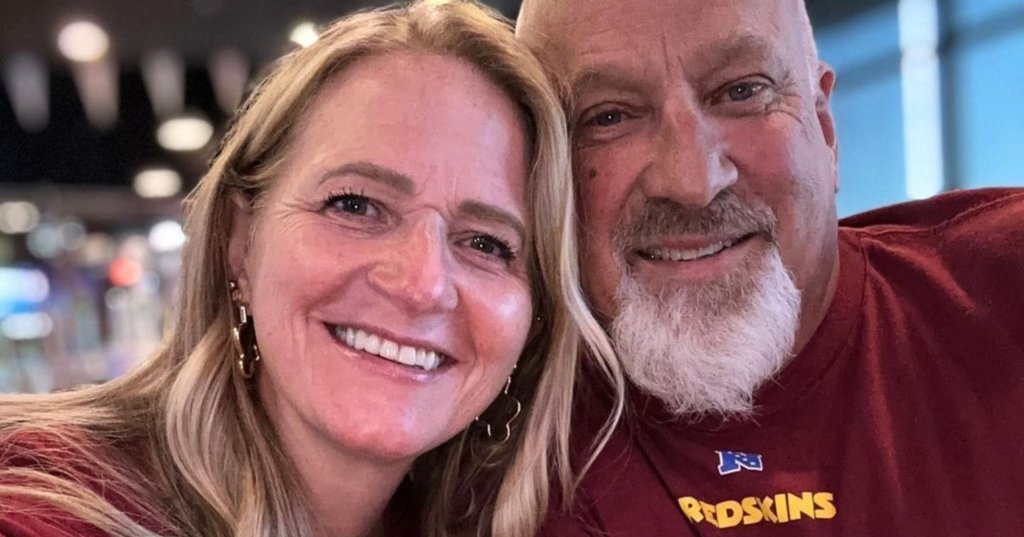 Christine Brown Woolley and David Woolley at an event