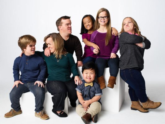 The Johnston family in a brand shoot